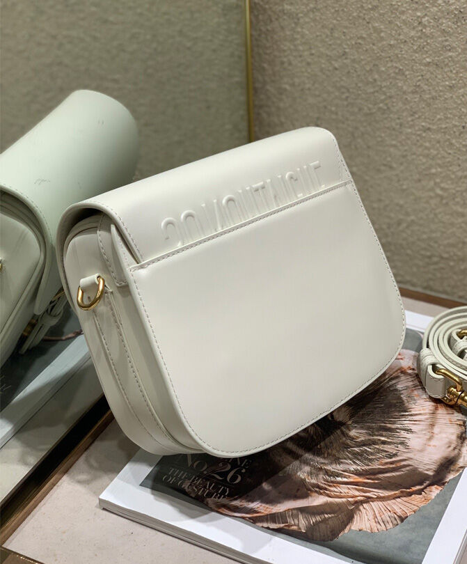 Christian Dior Medium Dior Bobby Bag White